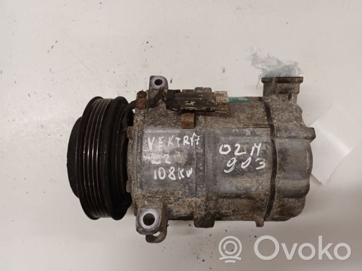 Opel Vectra C Ilmastointilaitteen kompressorin pumppu (A/C) 09225560