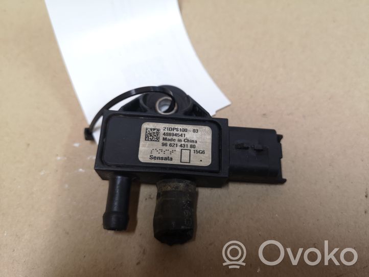 Citroen C6 Exhaust gas pressure sensor 9662143180