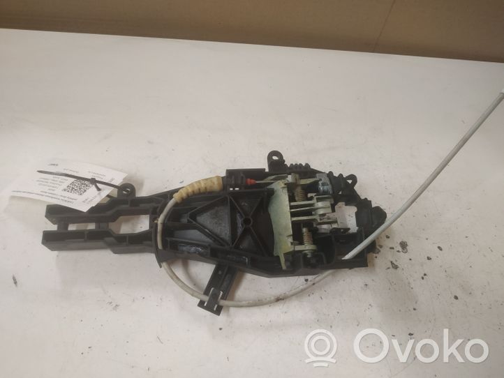 BMW 3 E90 E91 Support extérieur, poignée de porte arrière 7080299