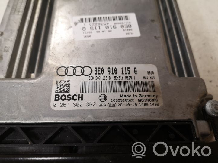 Audi A4 S4 B7 8E 8H Centralina/modulo del motore 8E0910115Q