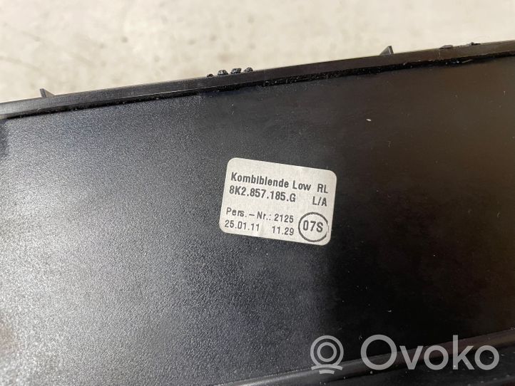 Audi A4 S4 B8 8K Radion/GPS-laitteen pääyksikön kehys 8K2857185