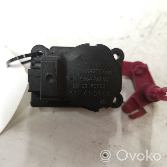 Saab 9-3 Ver2 Moteur / actionneur de volet de climatisation 09180203