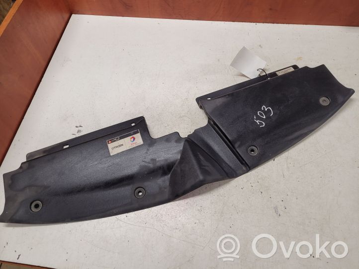 Citroen C4 I Picasso Staffa del pannello di supporto del radiatore parte superiore 9654195380