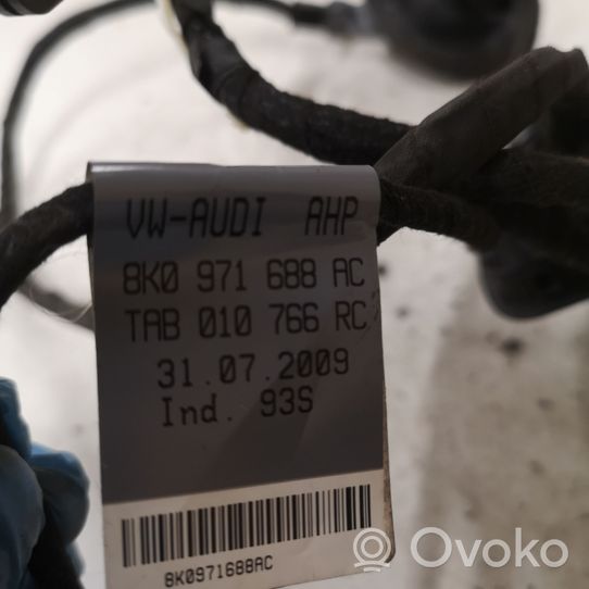 Audi A4 S4 B8 8K Wiązka przewodów drzwi tylnych 8K0971688