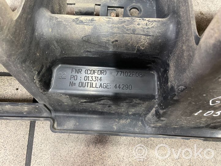 Citroen C5 Poutre de soutien de pare-chocs arrière 9681049580