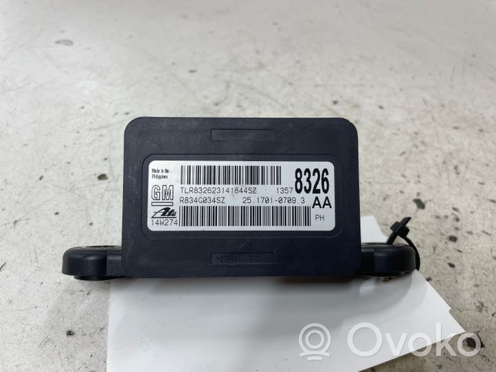 Opel Astra J Sensore di imbardata accelerazione ESP TLR832623141844SZ