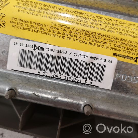 Citroen C5 Poduszka powietrzna Airbag chroniąca kolana 9650141200