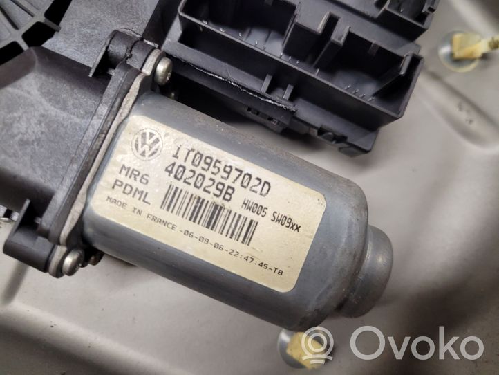 Skoda Octavia Mk2 (1Z) Priekinio el. lango pakėlimo mechanizmo komplektas 1Z1837656G