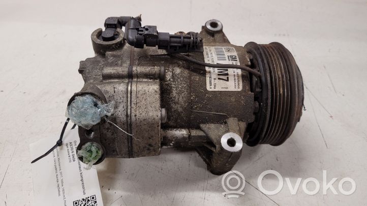 Opel Astra K Air conditioning (A/C) compressor (pump) 13450516