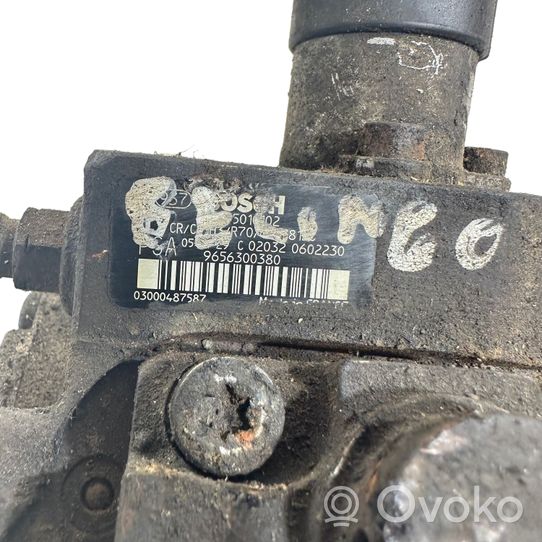 Citroen Berlingo Pompe d'injection de carburant à haute pression 9656300380