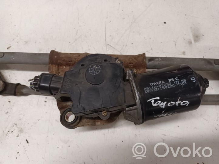 Toyota Yaris Verso Etupyyhkimen vivusto ja moottori 6511052090