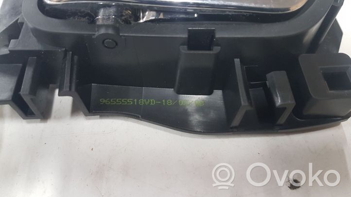 Citroen C4 I Picasso Klamka wewnętrzna drzwi tylnych 96555518VD