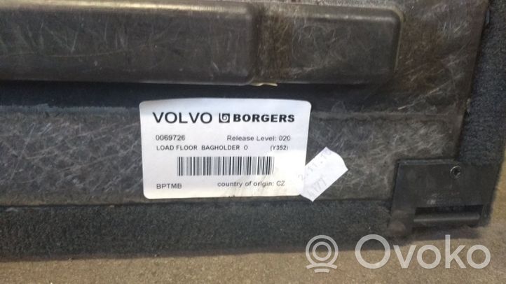 Volvo V60 Tappeto di rivestimento del fondo del bagagliaio/baule 39813519