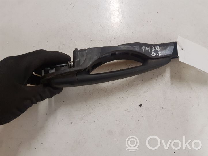 Citroen C3 Klamka zewnętrzna drzwi 9650444480