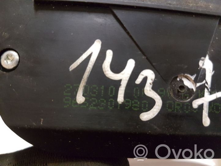 Citroen C3 Zamek klapy tylnej / bagażnika 9652301980