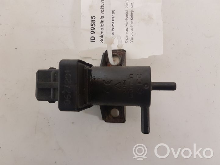 Nissan Primastar Turboahtimen magneettiventtiili 8200762162