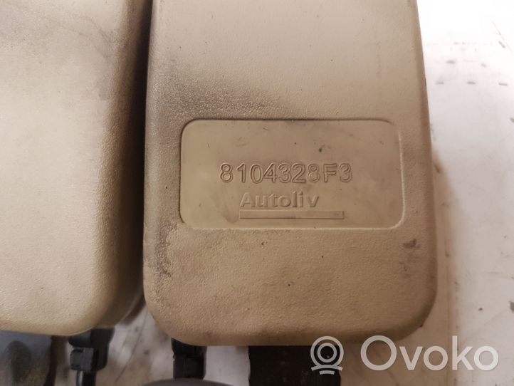 Peugeot 607 Boucle de ceinture de sécurité arrière 6074005