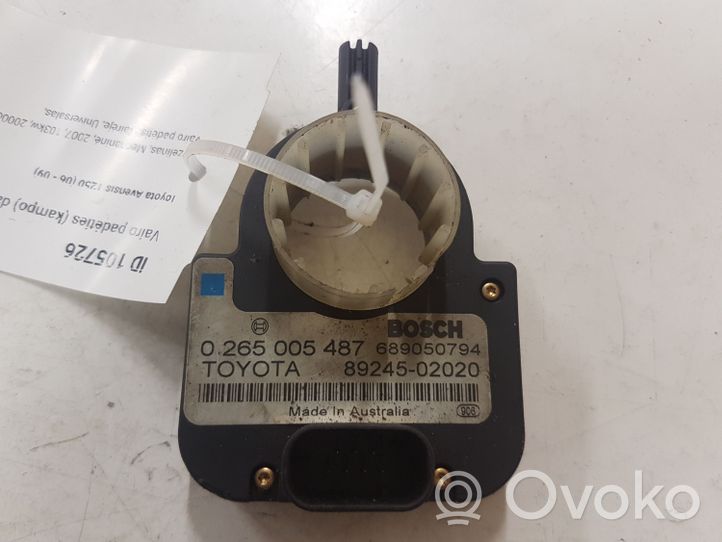 Toyota Avensis T250 Sensore angolo sterzo 0265005487