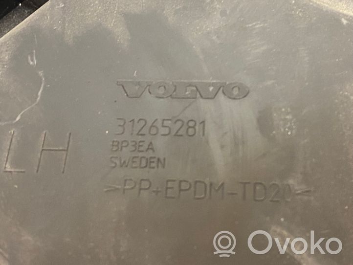 Volvo V60 Uchwyt / Mocowanie zderzaka tylnego 