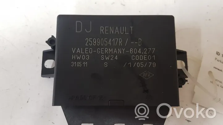 Renault Scenic III -  Grand scenic III Parking PDC control unit/module 259905417R