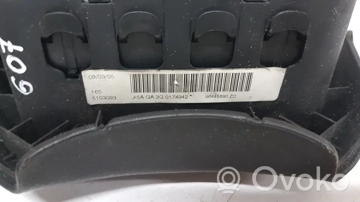 Peugeot 407 Airbag dello sterzo 96445890