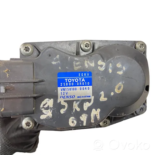 Toyota Avensis T250 Valvola EGR 258000R010