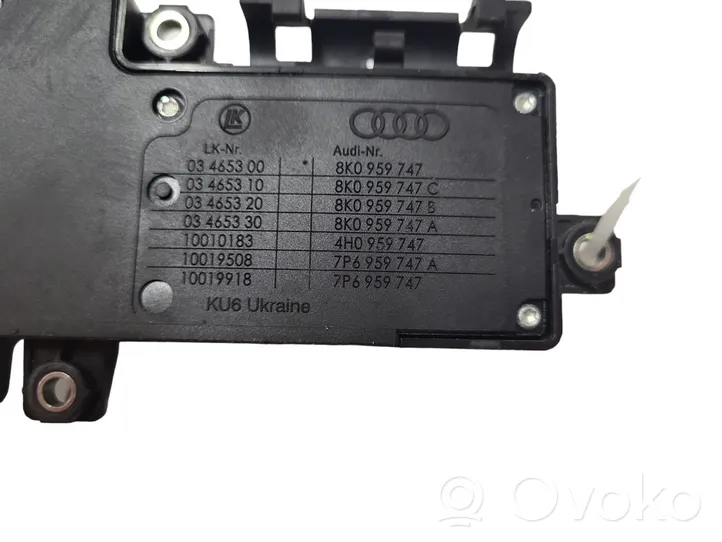 Audi A4 S4 B8 8K Interruttore di controllo del sedile 8K0959747