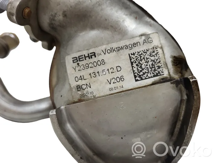 Volkswagen Golf VII EGR valve cooler 04L131512D
