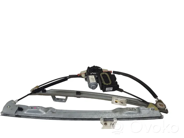 Citroen C4 Grand Picasso Front door window regulator with motor 9654087880