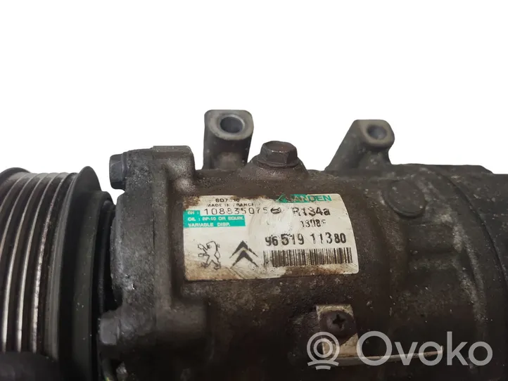 Citroen C4 Grand Picasso Ilmastointilaitteen kompressorin pumppu (A/C) 9651911380