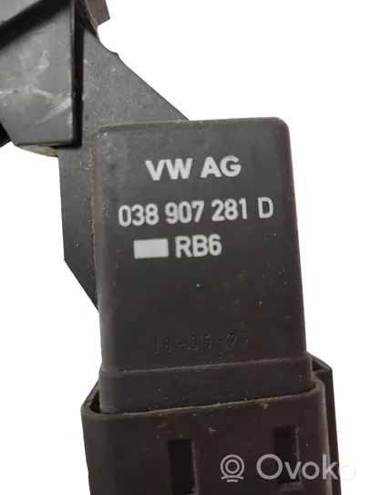 Volkswagen Golf V Przekaźnik / Modul układu ogrzewania wstępnego 038907281D