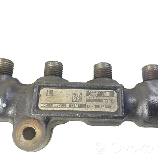 Peugeot 407 Tuyau de conduite principale de carburant 9654502680