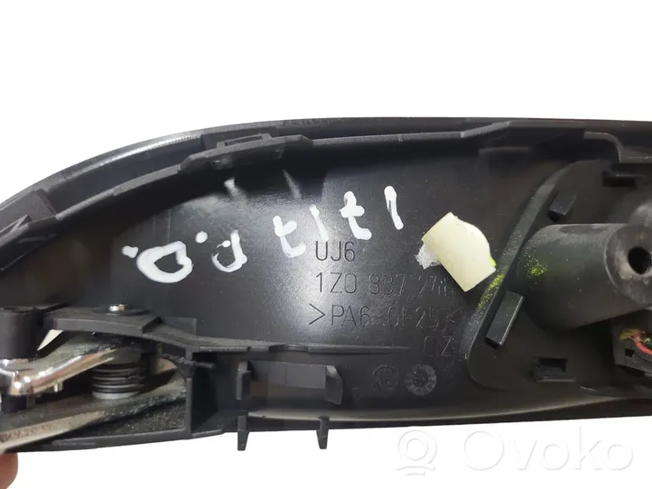 Skoda Octavia Mk2 (1Z) Maniglia interna per portiera anteriore 1Z0837248