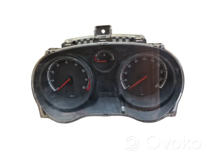 Opel Corsa D Compteur de vitesse tableau de bord 1303304