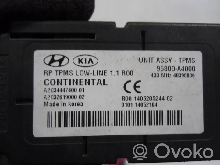 KIA Carens III Module de pression des pneus 95800-A4000