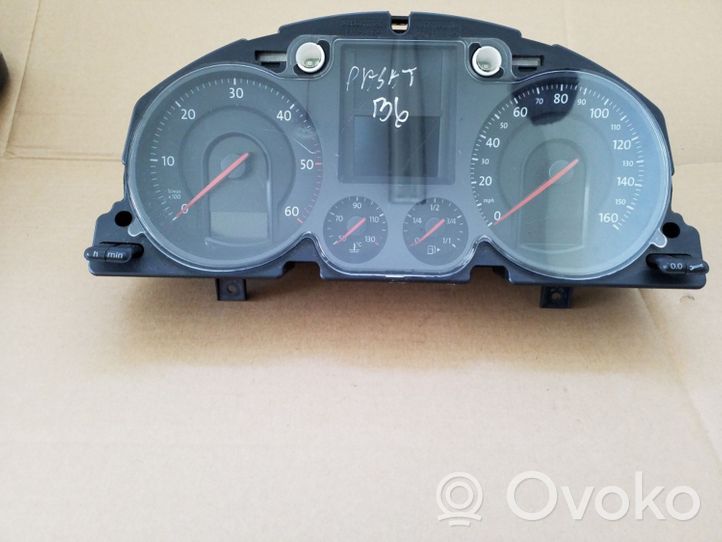 Volkswagen PASSAT B6 Tachimetro (quadro strumenti) A2C53144895