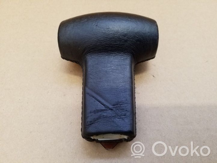 Volkswagen Touareg I Gear lever shifter trim leather/knob BUMBULAS