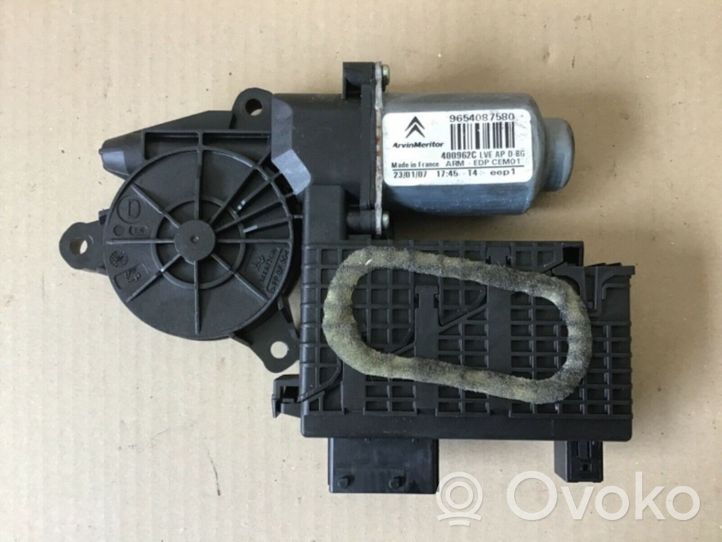 Citroen C4 I Picasso Moteur de lève-vitre de porte avant 9654087580