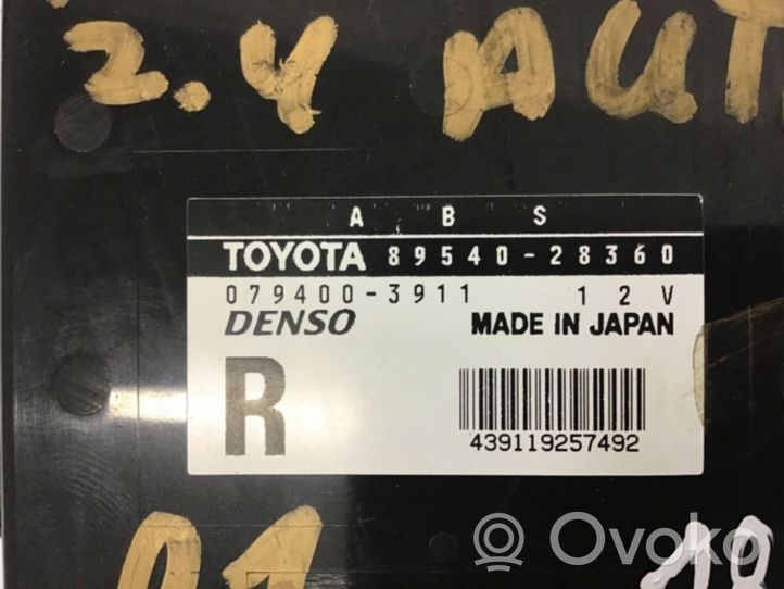 Toyota Previa (XR30, XR40) II Sterownik / moduł ABS 8954028360