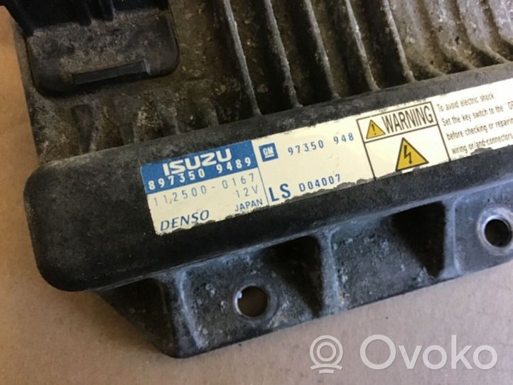 Opel Meriva A Calculateur moteur ECU 8973509489