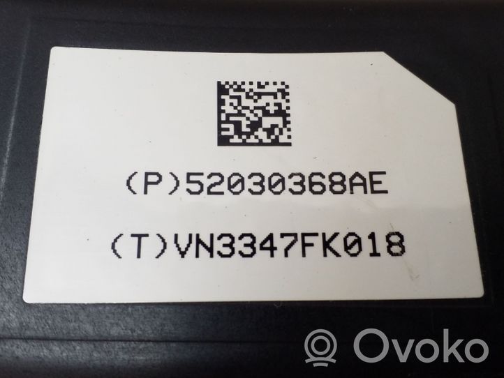 Chrysler Pacifica Serbatoio a carbone attivo per il recupero vapori carburante 52030368AE