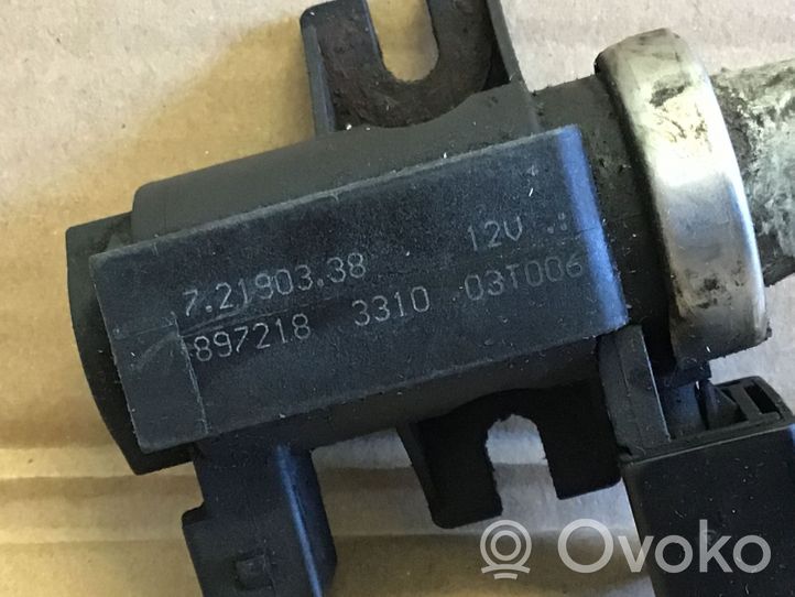 Opel Astra G Turboahtimen magneettiventtiili 72190338