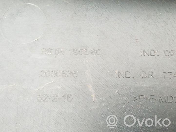 Citroen C4 Grand Picasso Radiateur panneau supérieur d'admission d'air 9654195380