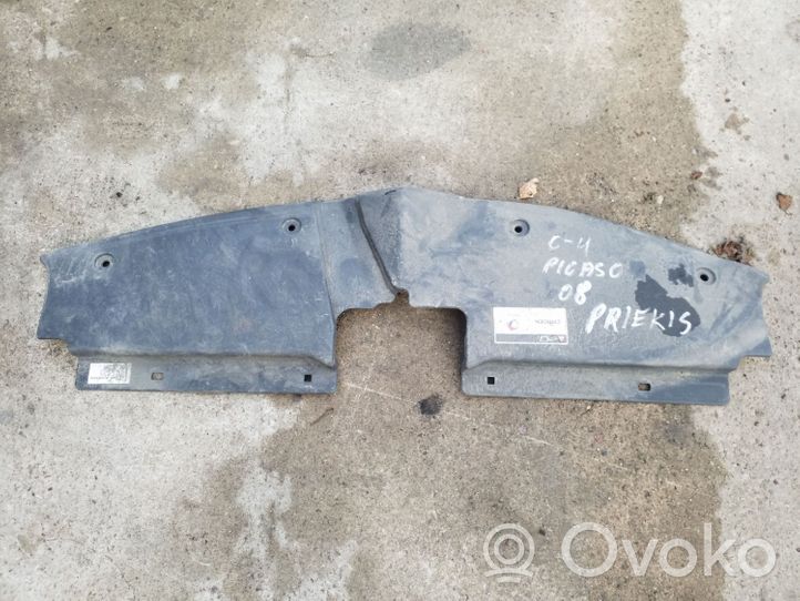 Citroen C4 I Picasso Staffa del pannello di supporto del radiatore parte superiore 9654195380