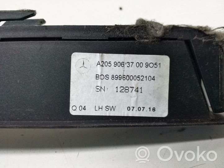 Mercedes-Benz C AMG W205 Cache bagages, couvre-coffre A2059063700