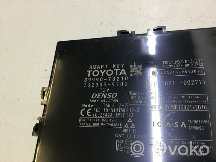 Lexus NX Module de contrôle sans clé Go 8999078210