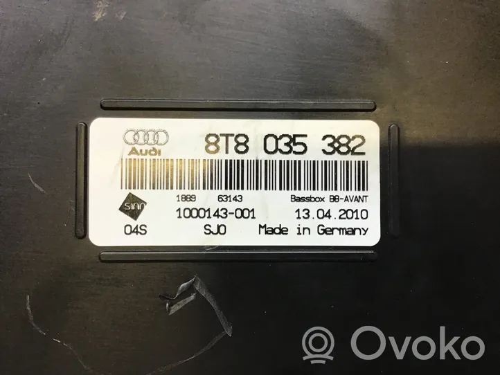 Audi A5 Sportback 8TA Zemo frekvenču skaļrunis 8T8035382