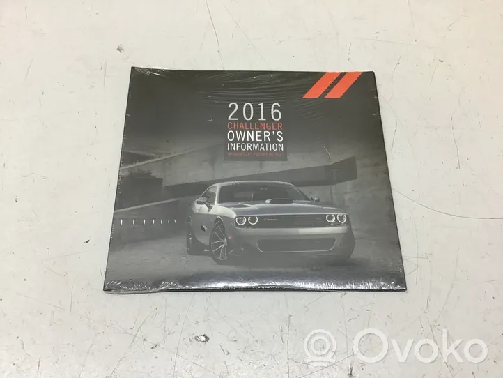 Dodge Challenger Owners service history hand book 