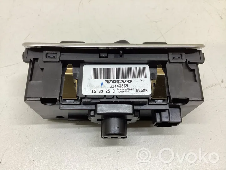 Volvo XC60 Przełącznik świateł 31443839