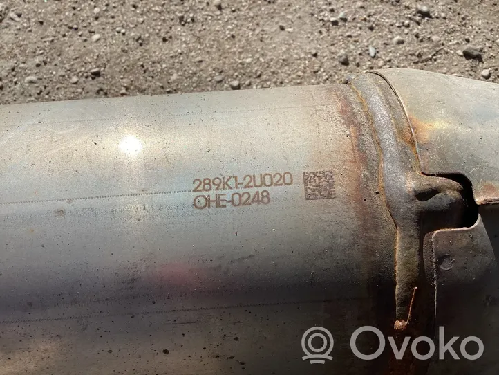 KIA Sportage Catalyst/FAP/DPF particulate filter 289K12U020